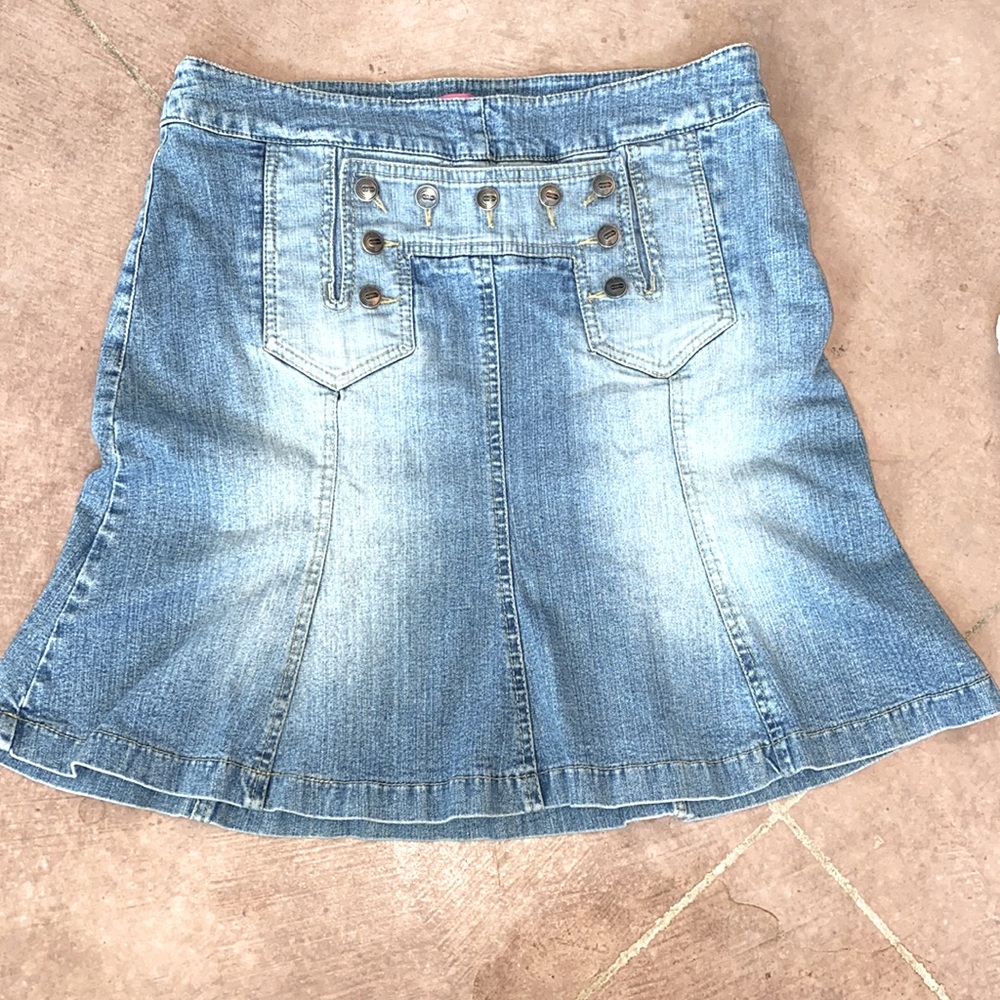 BCBG Jean skirt